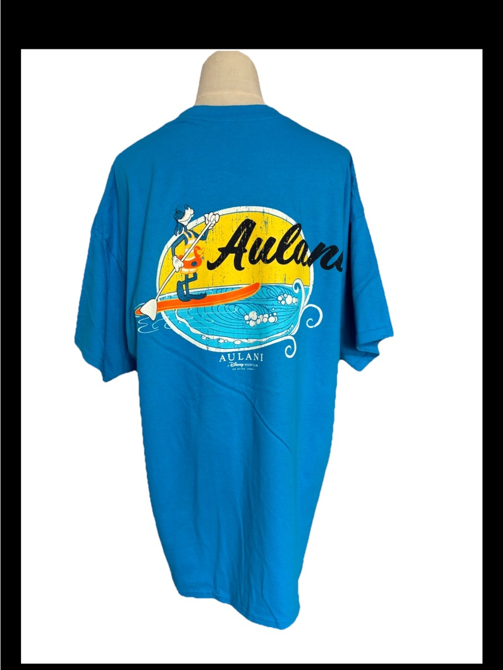 Disney Resort & Spa Ko Olina  Aulani Hawaii XL Blue T-shirt New Crew Neck, new